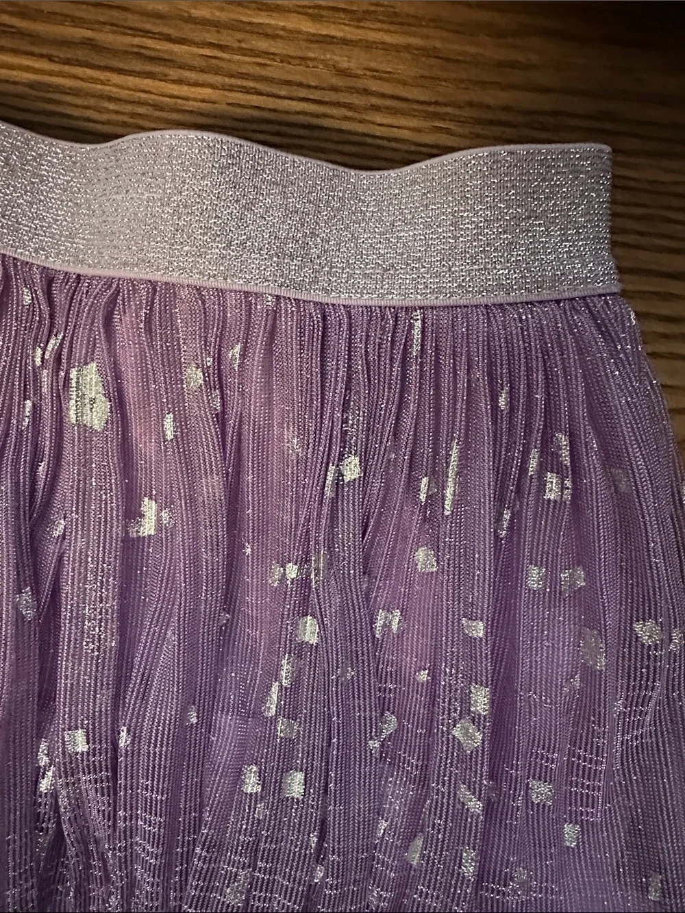 Crewcuts Lavender Sparkle Dot Tulle Skirt